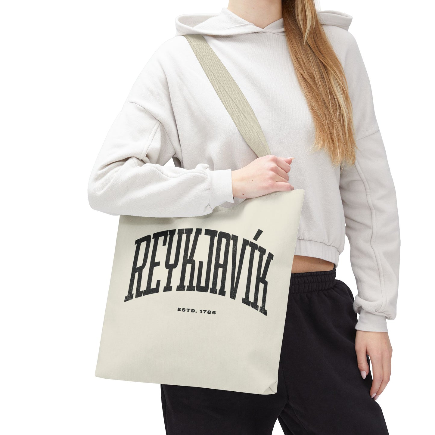 Reykjavík Tote Bag – Classic Canvas Carryall, Reusable Eco-Friendly Shopper