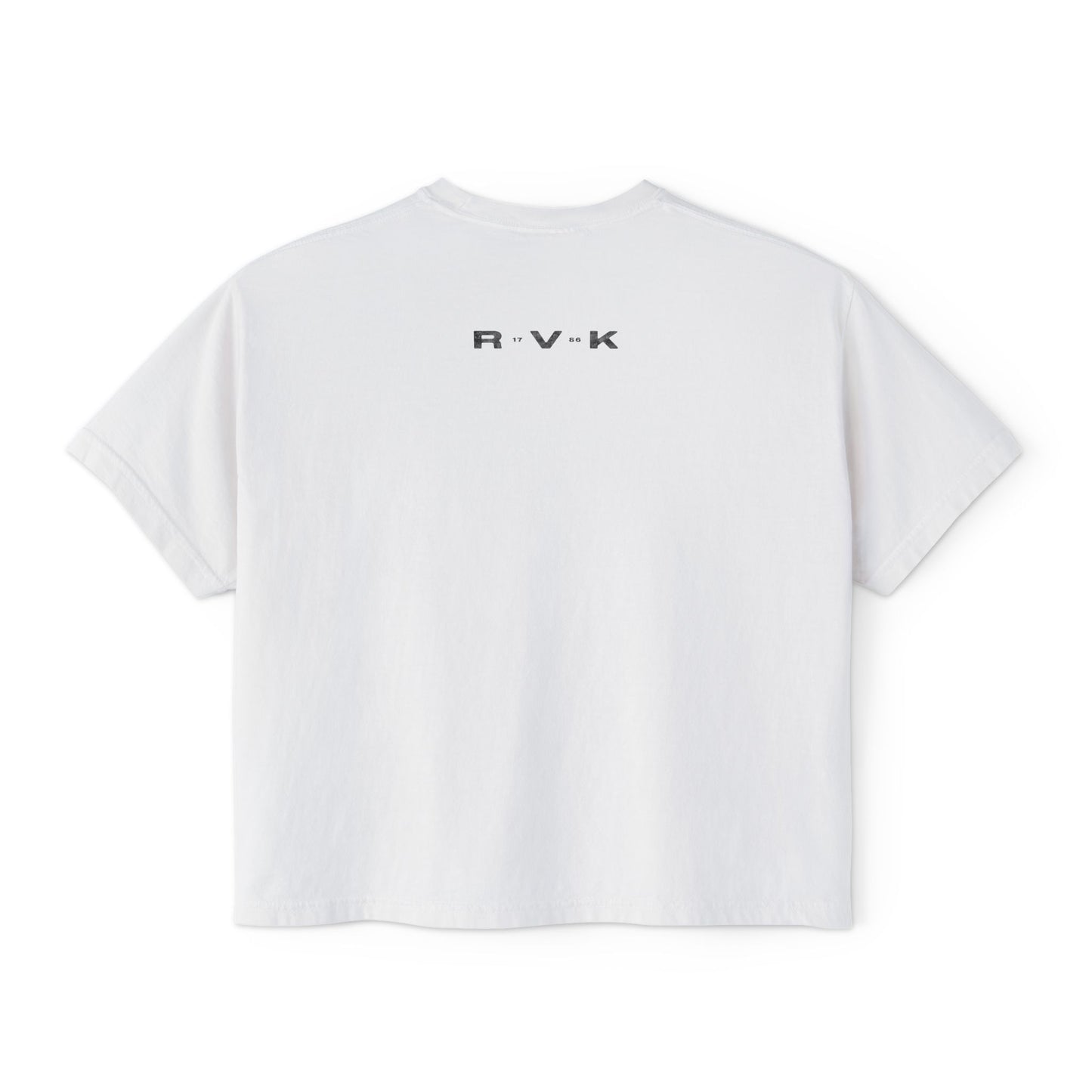 Women's Box Tee - Reykjavík Minimalist Modern Iceland Streetwear