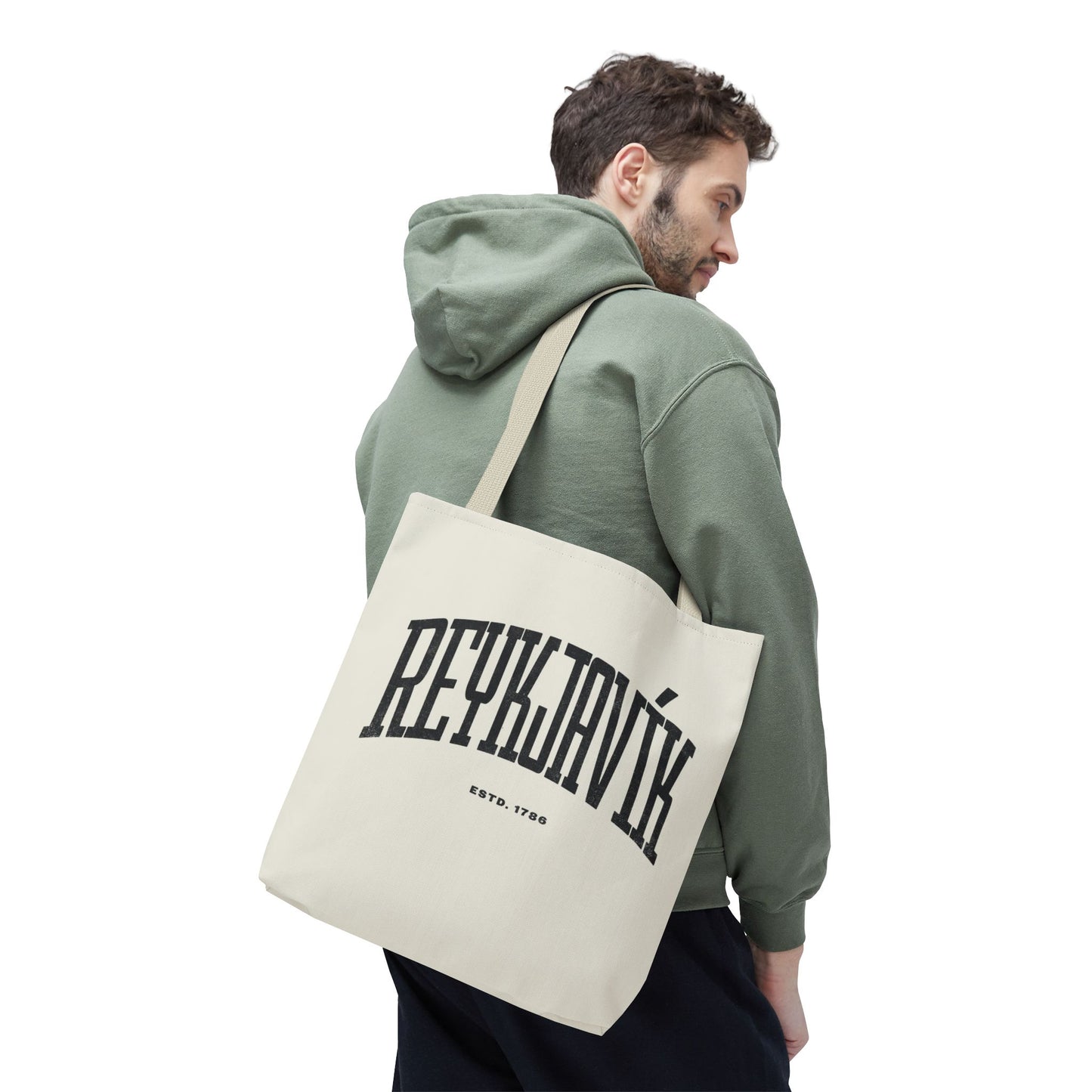 Reykjavík Tote Bag – Classic Canvas Carryall, Reusable Eco-Friendly Shopper