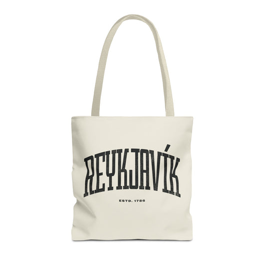 Reykjavík Tote Bag – Classic Canvas Carryall, Reusable Eco-Friendly Shopper